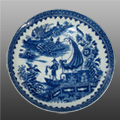underglaze porcelain 1750 - 1800